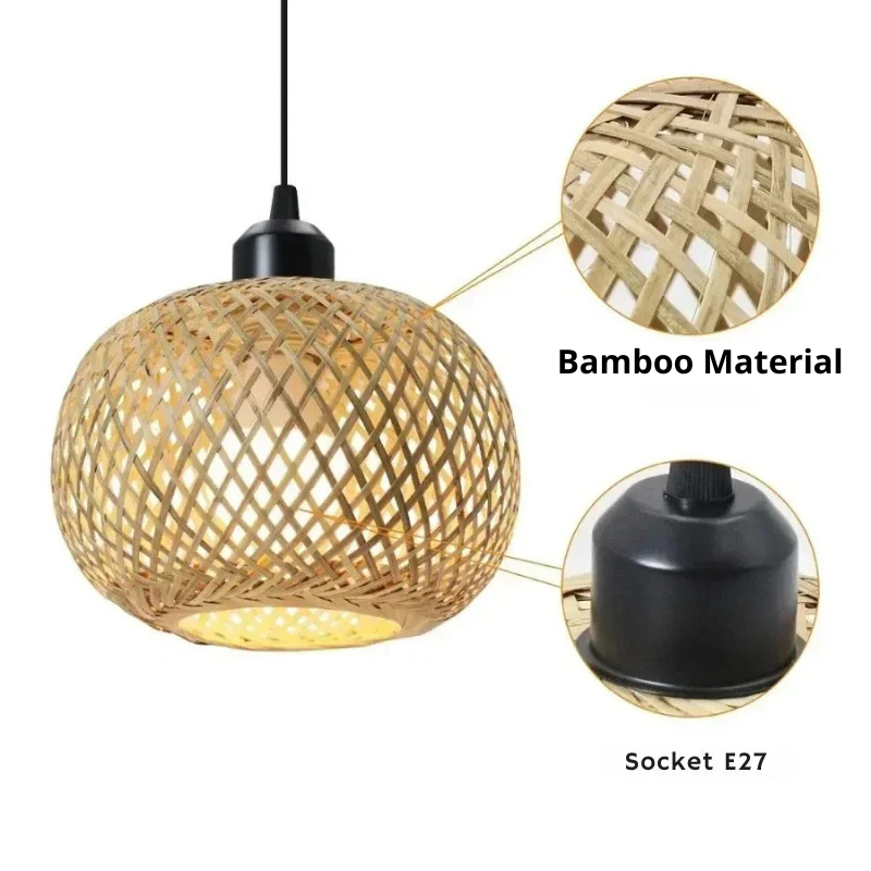 Bamboo Pendant - Ball Bambo