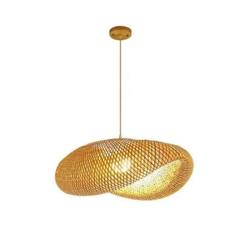 Bamboo Pendant - Rattan