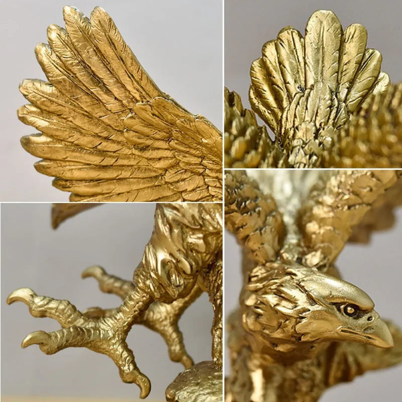Golden Eagle Sculpture