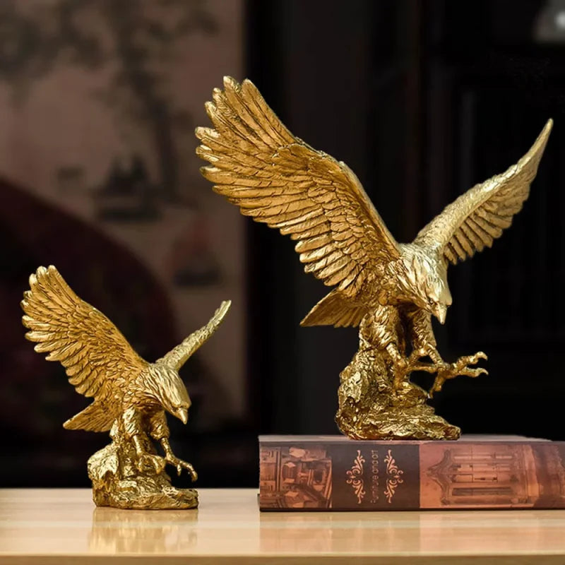 Golden Eagle Sculpture