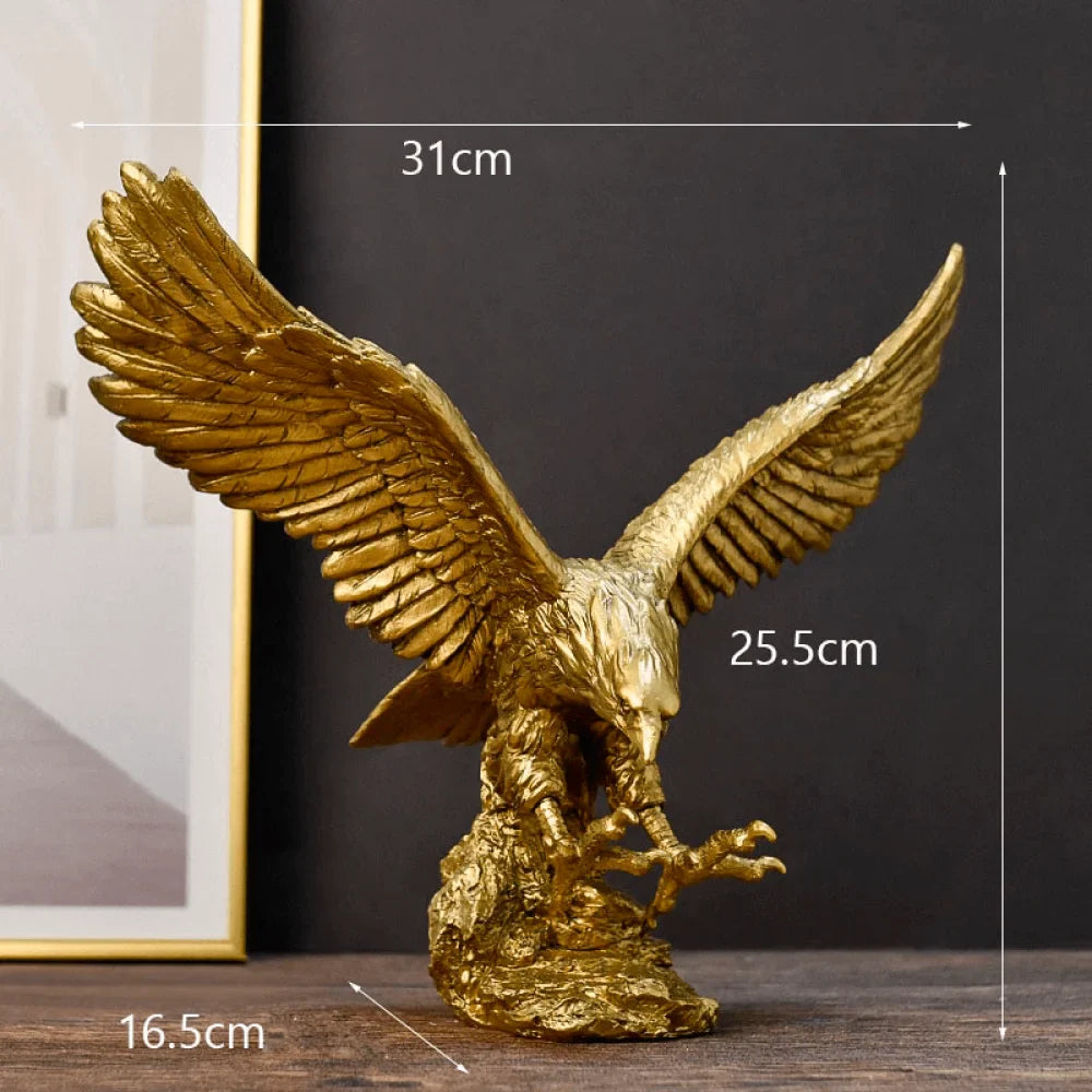 Golden Eagle Sculpture