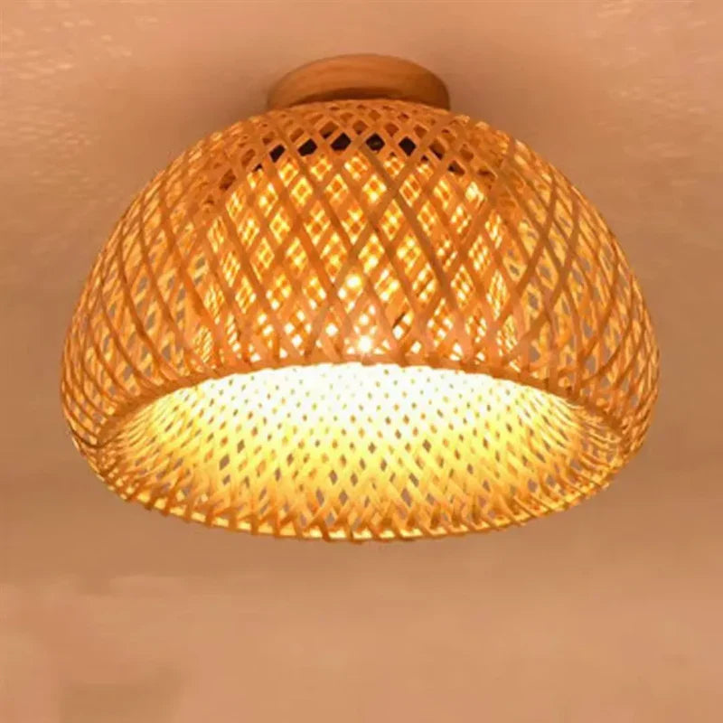 Handcrafted Bamboo Ceiling