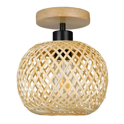 Bamboo ceiling - Woven